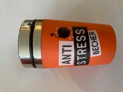 La Vida Edelstahl Thermo Becher to go 240 ml Anti Stress Becher 13,5x8,4cm