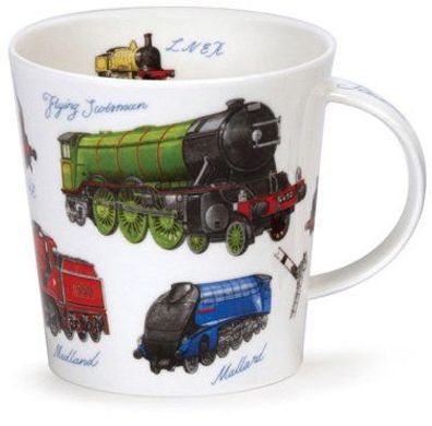 DUNOON Becher Lok Eisenbahn Cairngorm Motiv â?¬Å?CLASSIC Connection TRAINSâ?¬Â?