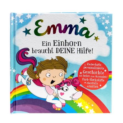Das magische Maerchenbuch mit deinen Namen -Emma