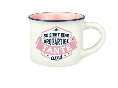 Persoenliche Espressotasse Mokkatasse - Tante