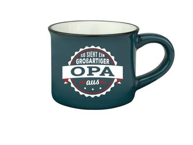 Persoenliche Espressotasse Mokkatasse - Opa