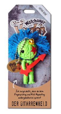 Watchover Voodoo Sammel Puppe mit Spruch Der Gitarrenheld