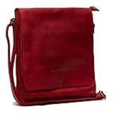 The Chesterfield Brand Duncan Damentasche Umhaengetasche Leder 22 cm red-rot