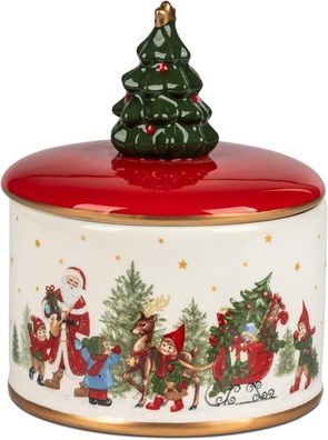 Dekoration Weihnachten Weihnachtskeksdose Weihachtsdose Dose 19cm