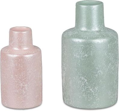 Formano 1 Stueck Vase Springtime 18cm aus Keramik - Dekoration fuer ein schoenes Zuha