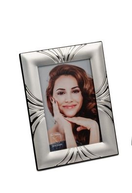 Formano Bilderrahmen 650665 Silber, Moderner Fotorahmen fuer 10x15 cm, Aluminium Matt