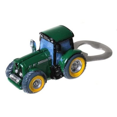 witziger Flaschenoeffner , â€?ffner "gruener Traktor" ca. 8,5 cm