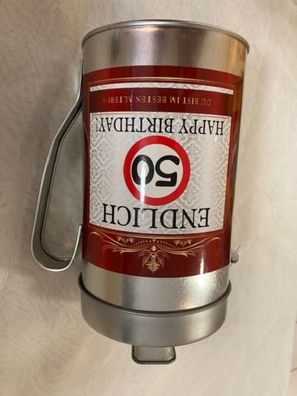 Spardose Spendenkasse Spende fuer den 50. Geburtstag - Geldgeschenke