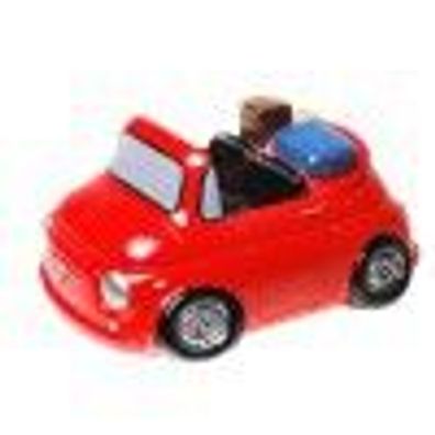 Spardose Cabrio mit Reisegepaeck m. Schraubverschluss