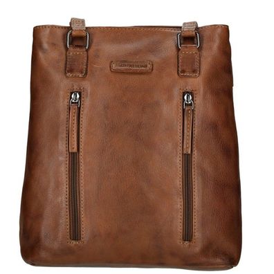 Rucksack Stadtrucksack LederCognac 26x11x31 cm