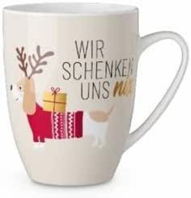 laVida Becher/ Tasse -wir schenken uns nix- 250 ml