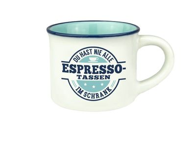Persoenliche Espressotasse Mokkatasse - Du hast nie