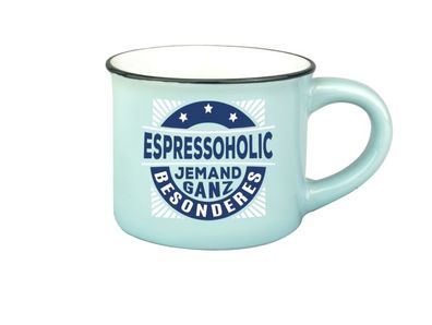 Persoenliche Espressotasse Mokkatasse - Espressoholic