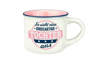Persoenliche Espressotasse Mokkatasse - Tochter