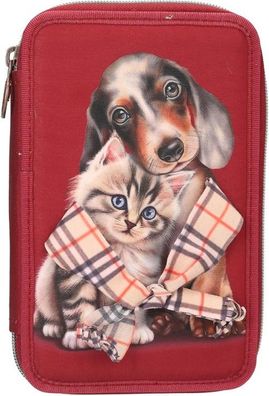 Depesche 13674 TOPModel 2 Fach Federtasche FUR Ever Friends