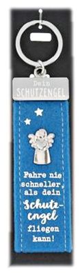 Depesche Schutzengel Filz Gluecksfilz Schluesselanhaenger Ich beschuetze dich auf al