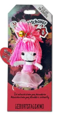 Watchover Voodoo Sammel Puppe mit Spruch Geburtstagskind