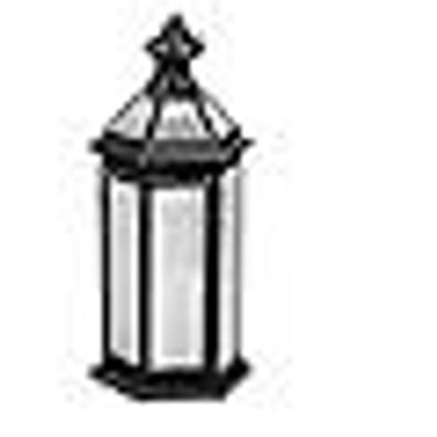 Dekorative Laterne 14x30cm klassisches Design aus lackiertem Eisen Metall schwarz Lat