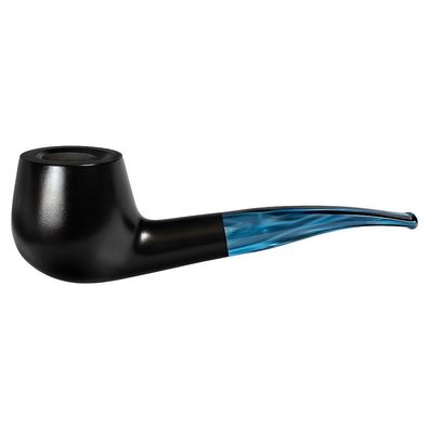 VAUEN Pfeife Ray 3440, schwarz, seidenmatt, 9mm Filter