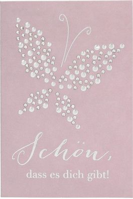 Depesche Lovely Diamonds 14004 karte Klappkarte 11,5x7,5cm Geburtstagskarten, 01