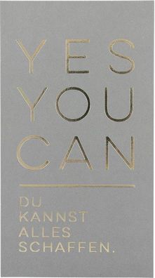 Postkarte Hello you 45-Yes you can - Du kannst alles schaffen