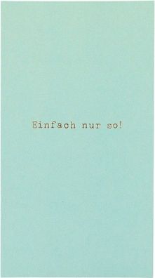 Postkarte Hello you 12-Einfach nur so!