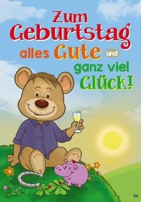 Musikkarten mit ßberraschung und Sound Zum Geburtstag alles Gute und ganz