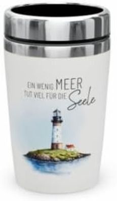 La Vida Zeit fuer Dich Thermobecher to go 240 ml - Leuchtturm