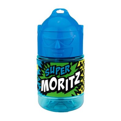 Wasserflasche f. Kinder mit Namen fuer Schule und Freizeit-BPA frei-Trinkflasche Mori