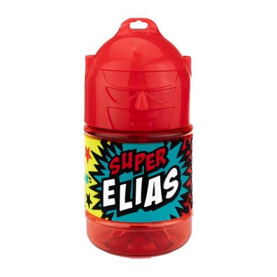 Wasserflasche f. Kinder mit Namen fuer Schule und Freizeit-BPA frei-Trinkflasche Elia