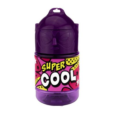 Wasserflasche f. Kinder mit Namen fuer Schule und Freizeit-BPA frei-Trinkflasche Cool