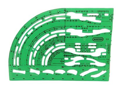 Minitrix 6622 - Gleisplan-Schablone - Spur N - 1:160