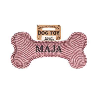 Quietschender Hunde Knochen form-Hundespielzeug Maja