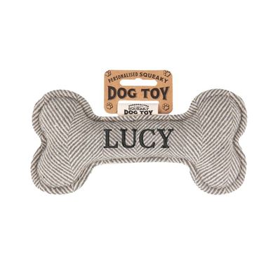 Quietschender Hunde Knochen form-Hundespielzeug Lucy