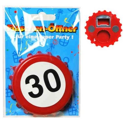 Bieroeffner ßâ€?ffner Kronkorken 30. Geburtstag