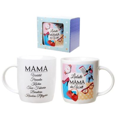 Porzellan Becher Liebste Mama