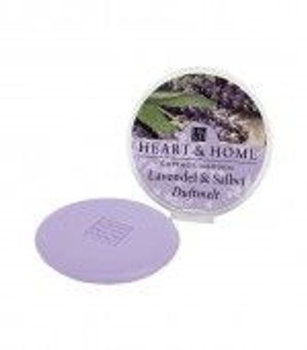 Heart and Home Duftmelt Lavendel & Salbei 26g fuer Aromalampe Grundpreis 26,88 Euro/1