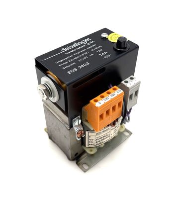Deisslinger EGS 2403 Transformator 230/400/415V auf 24V DC 3A Trafo T9/250