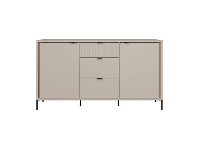 Sideboard 159 cm Seravel SVLK231-Q112 Kommode 2 Türen 3 Schubladen - Beige
