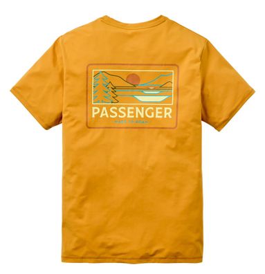 Passenger T-Shirt Roamer Recycled Active spruce yellow