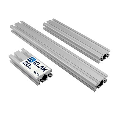 KLAK 20/40 - Aluprofil 20x40mm Nut 6 Aluminium Systemprofil Typ I 100mm-2000mm