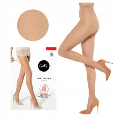 Gatta Fortissima Strumpfhose 15 DEN Besonders reißfest, strapazierfähig, samtweich