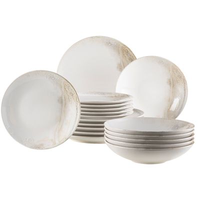 18-teiliges Teller Set, Ossia