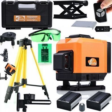 Rosfix Set Kreuzlinienlaser ROT12L – 12 Linien, IP54, 25?m Reichweite