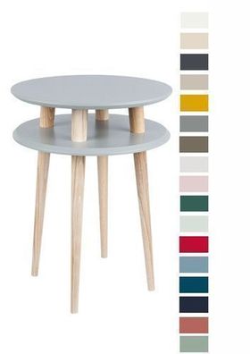 Couchtisch Ø45 Beistelltisch Sofatisch Coffee Table Wohnzimmertisch Kaffeetisch rund