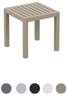 Outdoor-Beistelltisch -Gartenmöbel Terrasse Lounge Tisch Balkon- versch. Farben