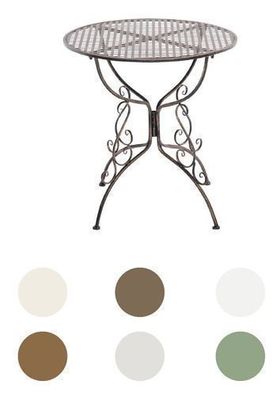 Outdoor-Tisch-Gartenmöbel Terrasse Beistelltisch Balkon Nostalgie-versch. Farben