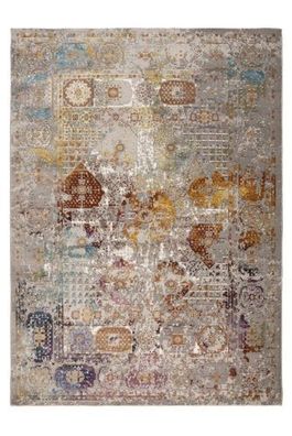 Teppich Höhe 10 mm abstrakter Kurzflorteppich rechteckig Wohnzimmer 4 Größen