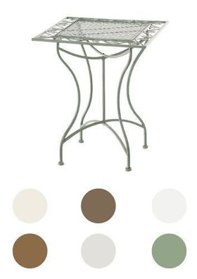 Outdoor-Tisch-Gartenmöbel Terrasse Beistelltisch Balkon Nostalgie-versch. Farben