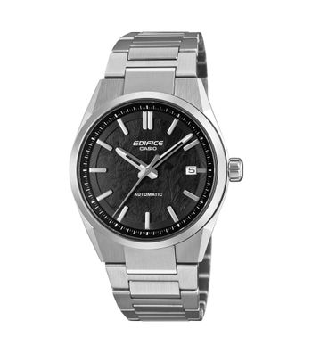 Casio Uhr Herren Edifice Automatik EFK-110D-1AER Edelstahl, Schwarz